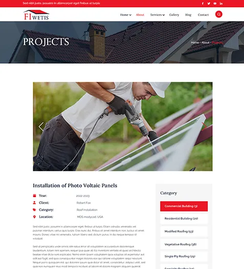 Projects Detailed