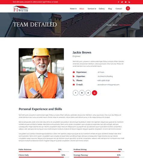 Team Detailed