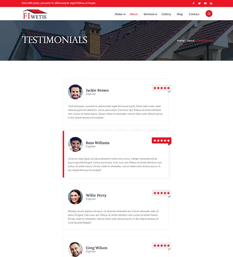 Testimoniais