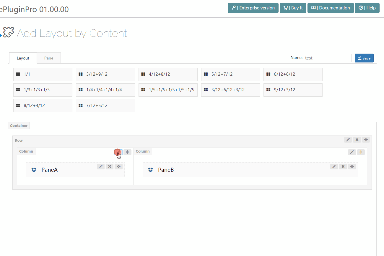 Column Settings