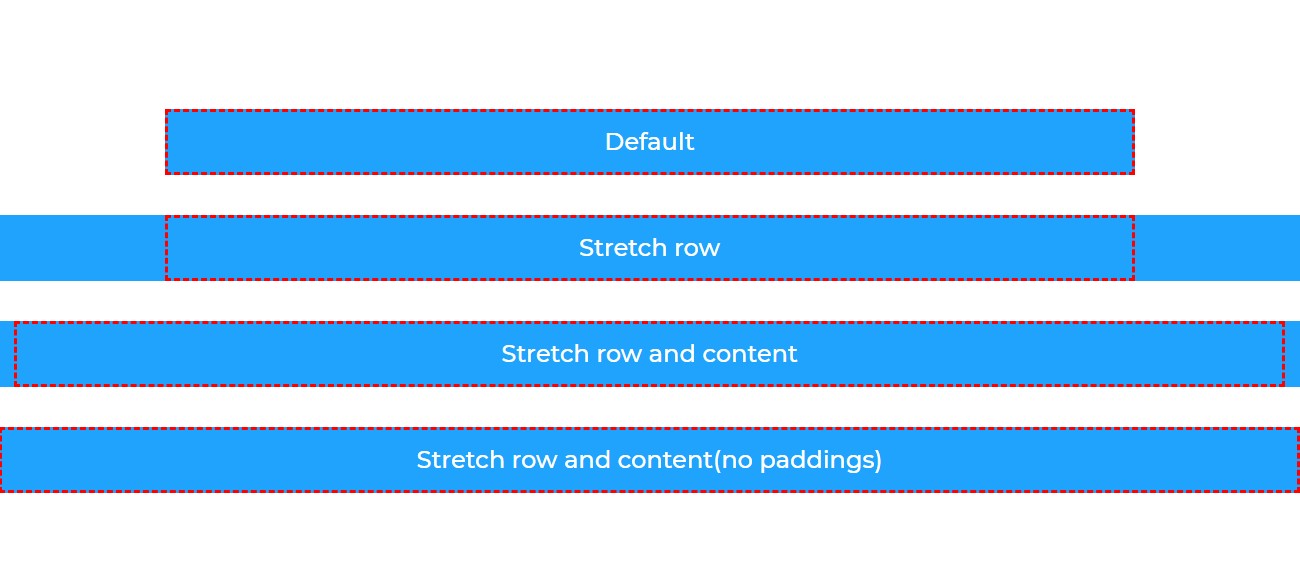 Row Stretch Style