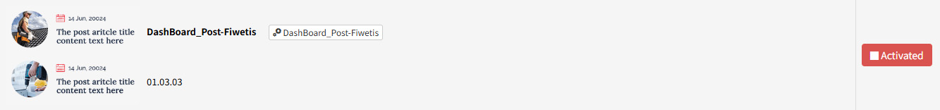 Latest Posts Module Effect