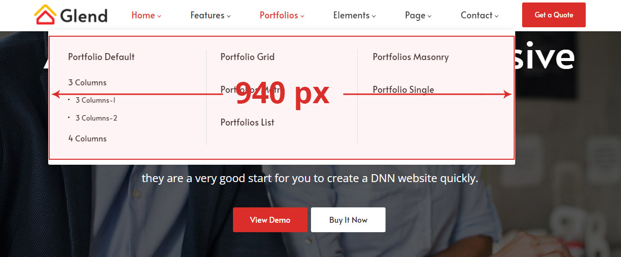 Custom Width
